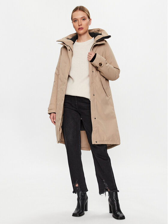 Didriksons Didriksons Parka Luna 504379 Bézs Regular Fit
