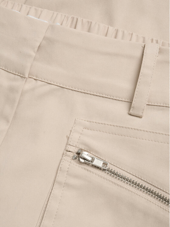 Karen by Simonsen Karen by Simonsen Stoffhose Maddie 10104748 Beige Relaxed Fit