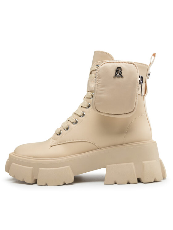 Steve Madden Steve Madden Trapery Tanker-P SM11001615-04004-299 Beżowy