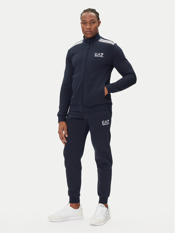 EA7 Emporio Armani Dres 7M000966 AF10377 UB102 Granatowy Slim Fit