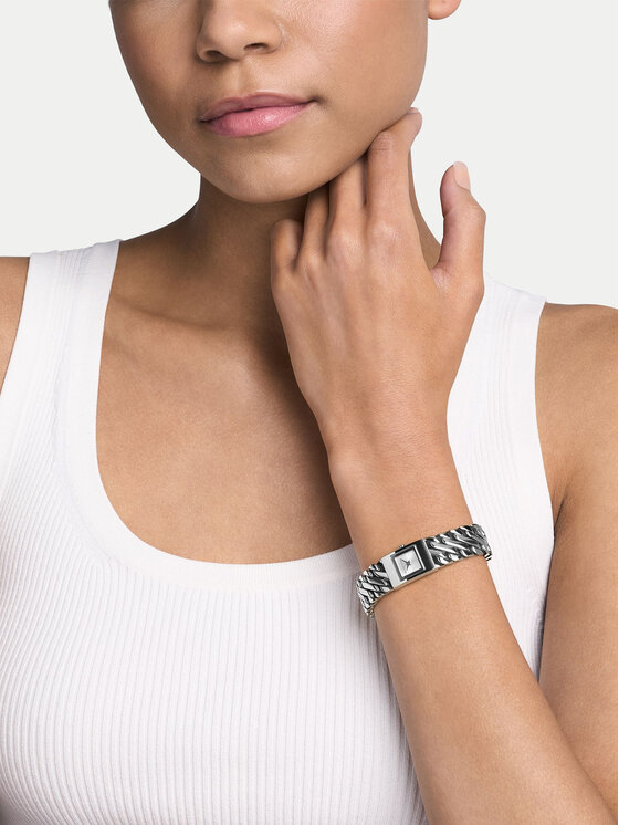 Michael Kors Michael Kors Zegarek Darrington  MK4909 Srebrny