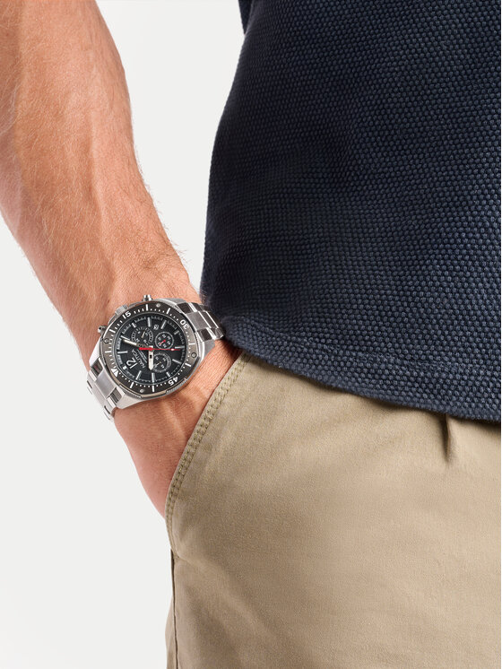 Nautica Nautica Годинник Sporty Chronograph NAPBSS505 Срібний