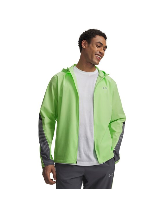Under Armour Under Armour Kurtka do biegania 6005900 Zielony Regular Fit