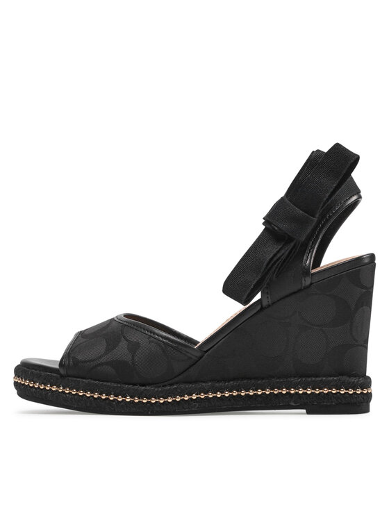 Coach Coach Sandalen Page Sig Recycled C8931 Schwarz