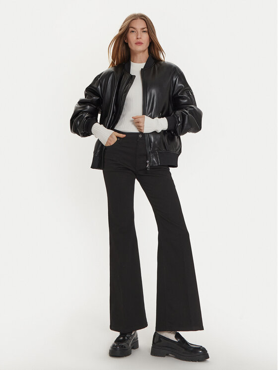 Calvin Klein Calvin Klein Farmer K20K207610 Fekete Flare Fit