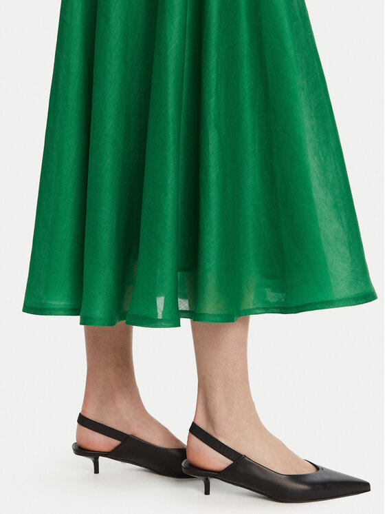 Marella Marella Gonna a trapezio Nippon 2513101082 Verde Regular Fit