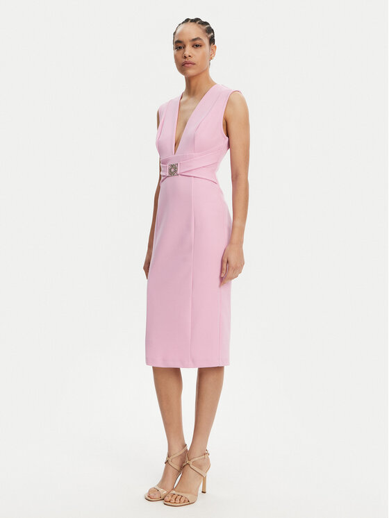 Rinascimento Rinascimento Coctailkleid CFC0123769003 Rosa Regular Fit