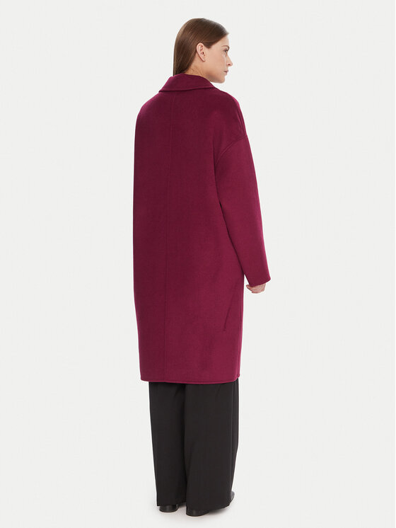 United Colors Of Benetton United Colors Of Benetton Vilnonis paltas 28F7DN082 Violetinė Regular Fit