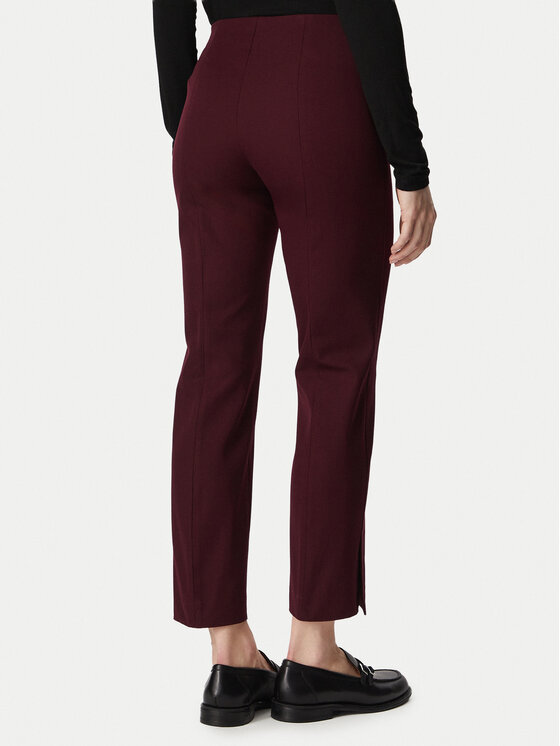 Tommy Hilfiger Tommy Hilfiger Szövet nadrág WW0WW51745 Bordó Slim Fit