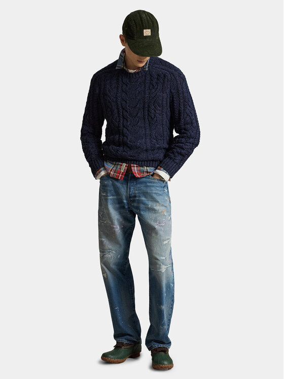 Polo Ralph Lauren Polo Ralph Lauren Svetr 710B26774001 Tmavomodrá Regular Fit