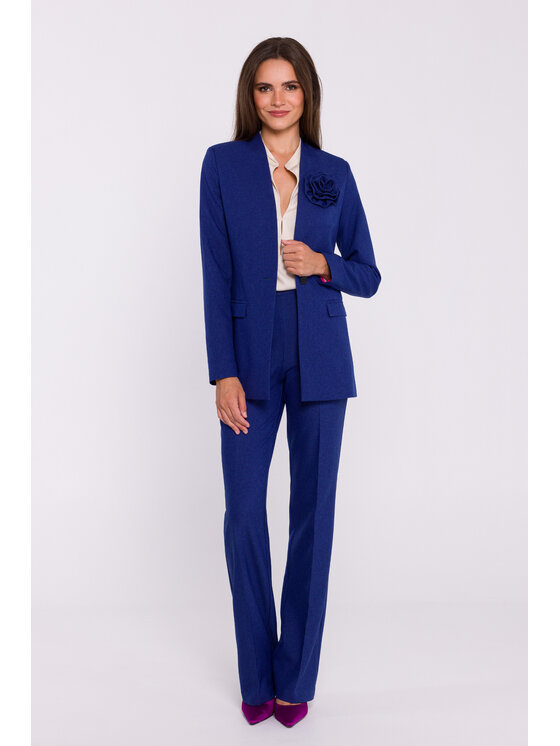 Stylove Stylove Marynarka S370 Niebieski Ladies Fit