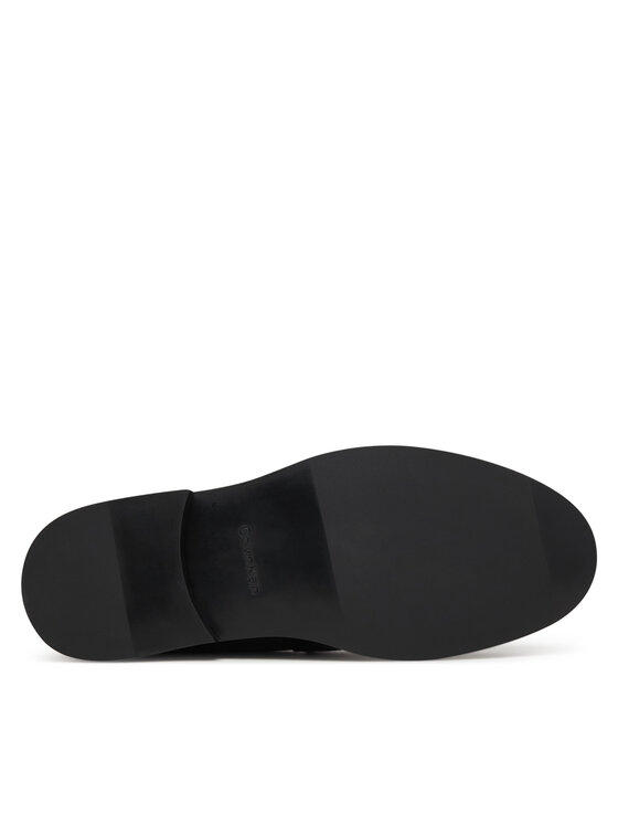 Calvin Klein Calvin Klein Īsi apavi Ess Rubber Penny Loafer Pol Lth HM0HM02025 Melns