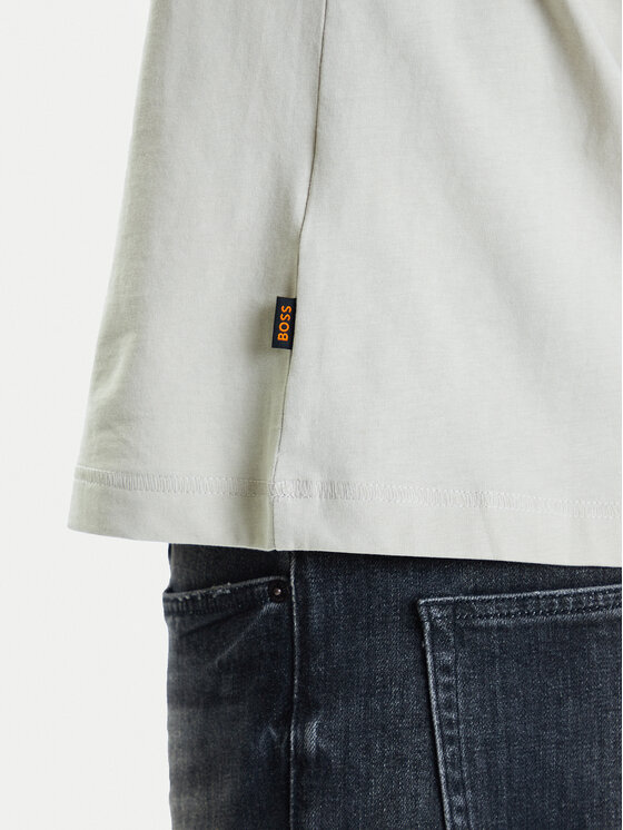 BOSS BOSS Тишърт Te_Container 50546920 Бежов Regular Fit