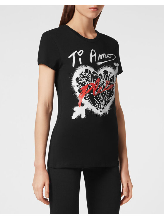 PHILIPP PLEIN PHILIPP PLEIN T-Shirt 2179 Černá Regular Fit