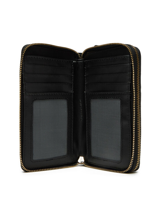 Valentino Valentino Голям дамски портфейл Divina VPS1R447G Черен