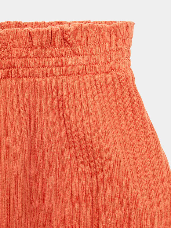 United Colors Of Benetton United Colors Of Benetton Komplet majica in kratke hlače 34F2AK004 Oranžna Regular Fit