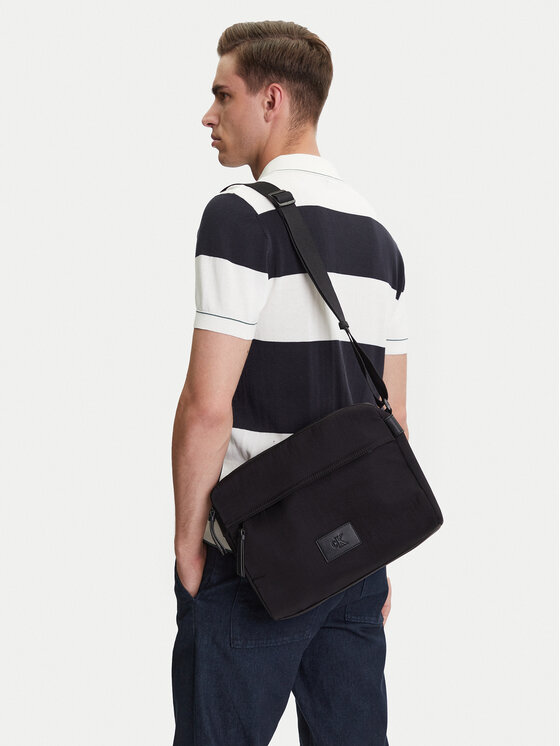 Calvin Klein Jeans Calvin Klein Jeans Сак Metro Nylon Flight Bag LV04G3090G Черен