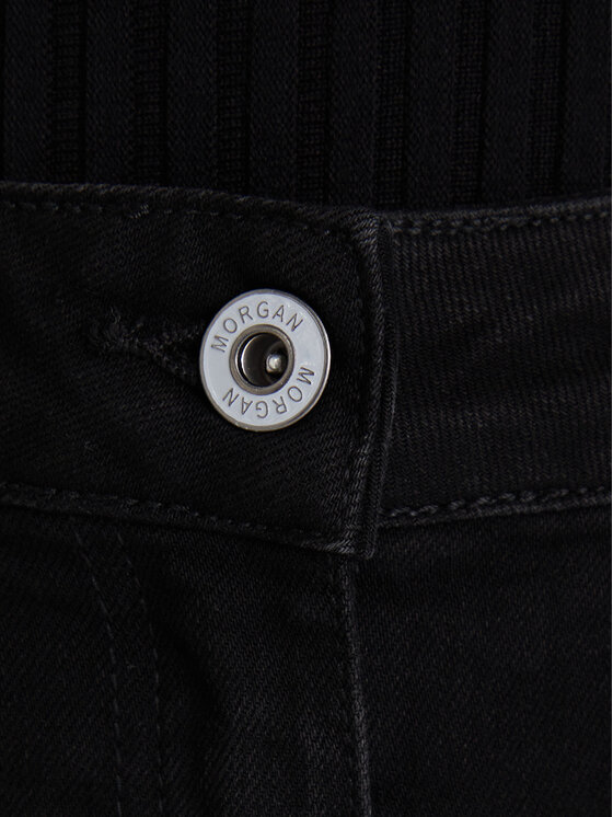 Morgan Morgan Jeansy 252-PAVI Černá Slim Fit