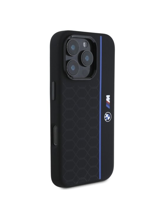 BMW Motorsport BMW Motorsport Etui na telefon Apple iPhone 16 Pro Max Czarny