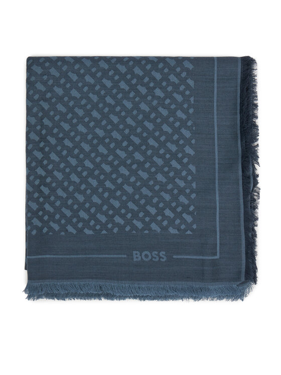 BOSS BOSS Šátek Ledonia 50517733 Tmavomodrá