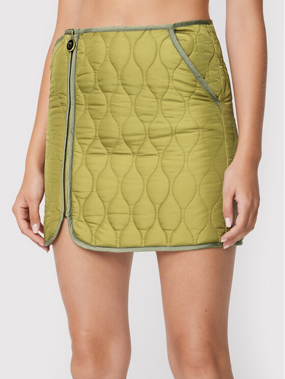 PINKO Pinko Mini sukně Giacinta 1G17Y5 Y828 Zelená Regular Fit