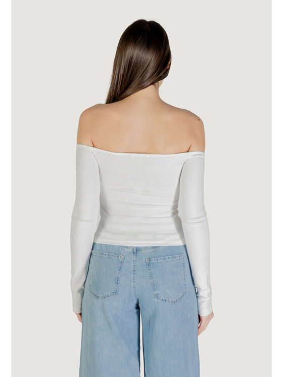 Tommy Jeans Tommy Jeans T-Shirt TJW SLIM ESSENTIAL B Λευκό Slim Fit