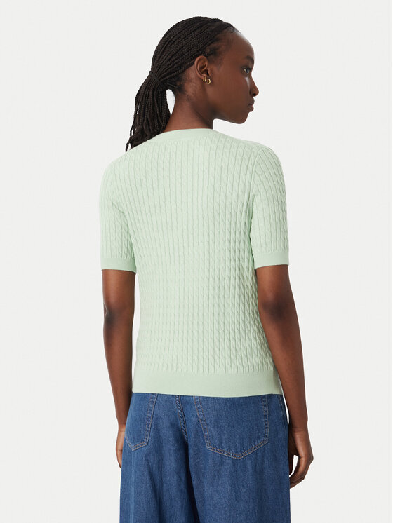 Tommy Hilfiger Tommy Hilfiger Μπλουζάκι WW0WW41787 Ανοιχτό πράσινο Regular Fit