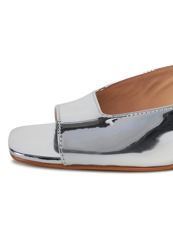 PINKO PINKO Şlapi Kai 06 SD0049 P005 Argintiu