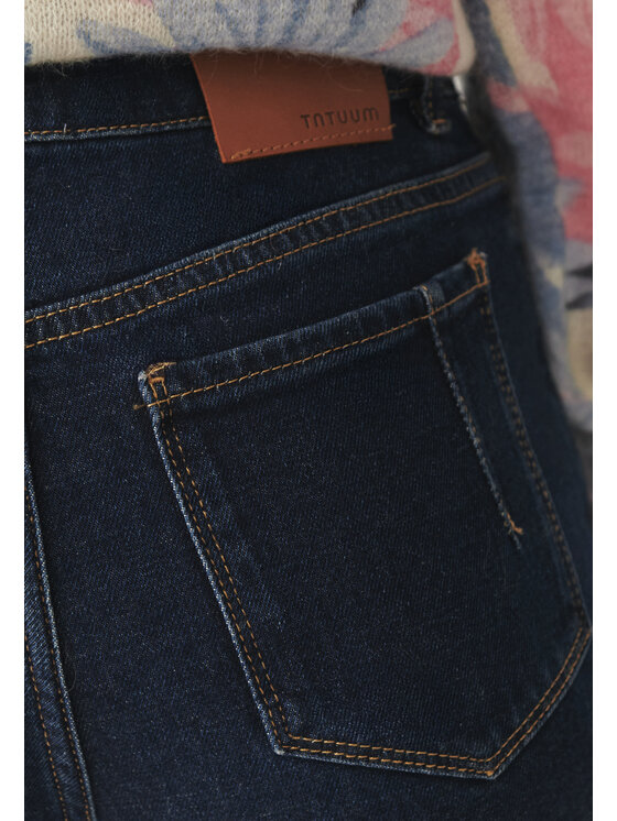 TATUUM TATUUM Jeansy RIFOMO Tmavomodrá Bootcut Fit