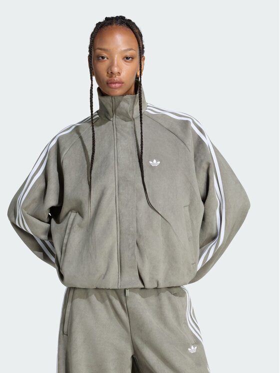 adidas adidas Kurtka anorak 171035 Khaki Loose Fit