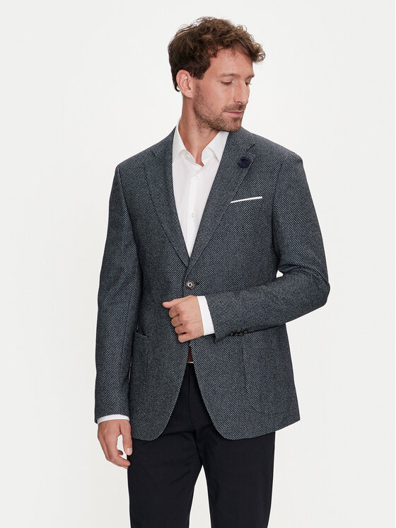JOOP! JOOP! Švarkas 17 JB-11Four 30042864 Mėlyna Modern Fit