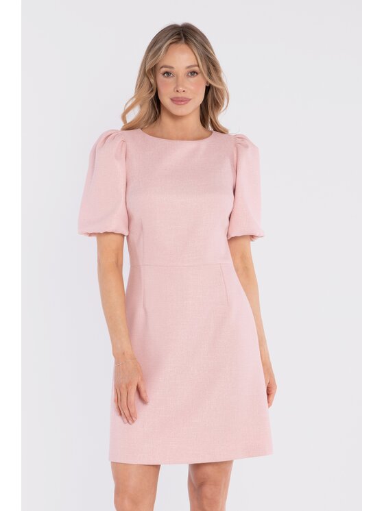 Stylove Stylove Abito da cocktail S431 Arancione A-Line Fit