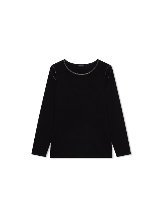 Fiorella Rubino Fiorella Rubino Sweter M368L008651N033 Czarny Regular Fit