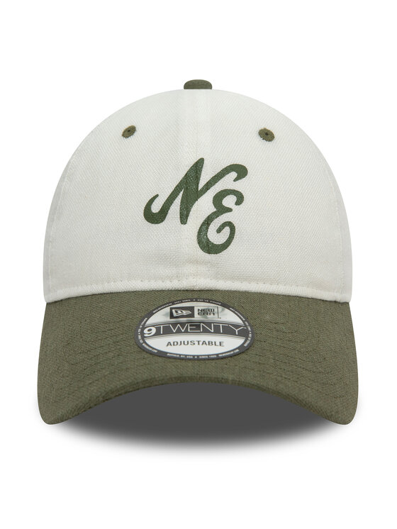 New Era New Era Kapa s šiltom Linen Script 920 Ne 60503545 Écru