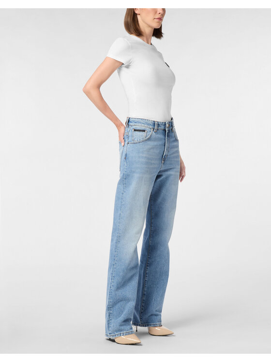 PHILIPP PLEIN PHILIPP PLEIN Jeansy 27203 Modrá