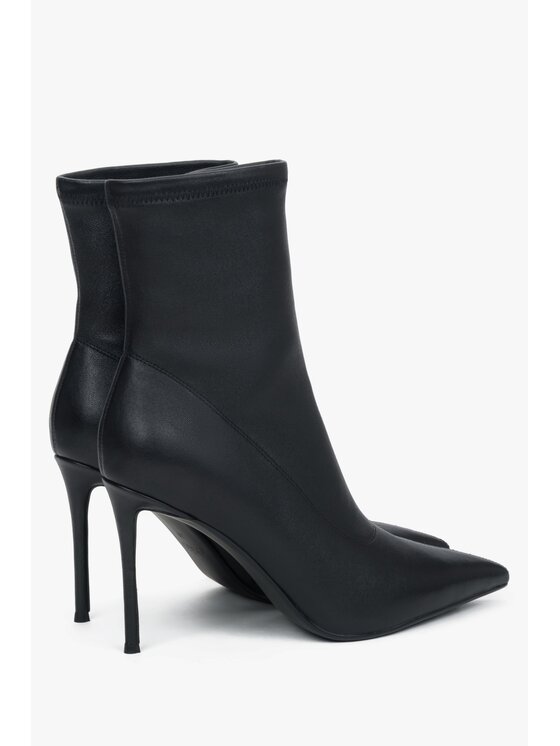 Estro Estro Μποτάκια ER00118401 Μαύρο