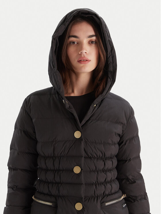 Armani Exchange Armani Exchange Zimski plašč XW000652 AF15984 UC001 Črna Regular Fit