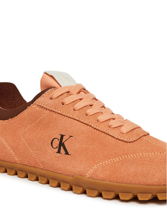 Calvin Klein Jeans Calvin Klein Jeans Tenisice Low Profile Runner Mg Sue YW0YW01898 Narančasta