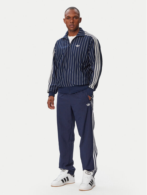 adidas adidas Sweatshirt Firebrid Pinstripes Track Top KR7228 Dunkelblau Regular Fit