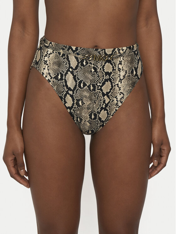 MICHAEL Michael Kors MICHAEL Michael Kors Bikini partea de jos MM05925 Negru