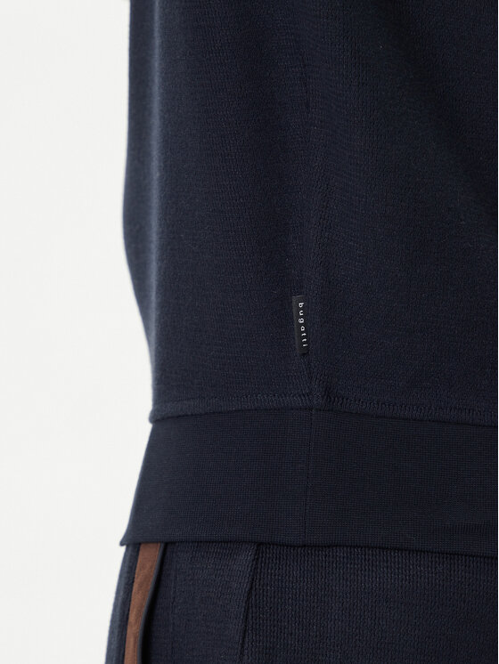 Bugatti Bugatti Sweatshirt 8500-85050D Dunkelblau Regular Fit