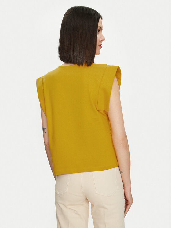 United Colors Of Benetton United Colors Of Benetton Блуза 3BL0D1077 Жълт Regular Fit