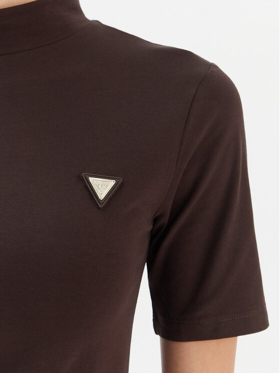 Guess Guess Kasdieninė suknelė V6RK04 J1314 Ruda Regular Fit