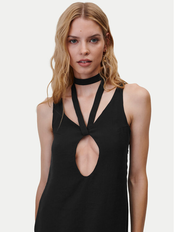 Undress Code Undress Code Rochie de vară Rendezvous 678 Negru Regular Fit
