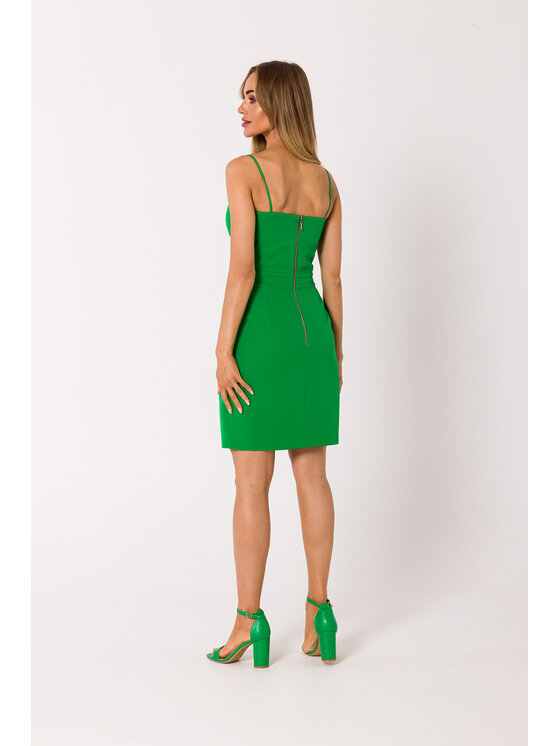 Made of Emotion Made of Emotion Vestito estivo M744 Verde Premium Fit