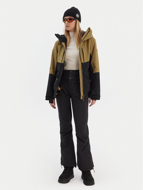 Roxy Roxy Kurtka narciarska Gore-Tex Stretch Purelines ERJTJ03506 Beżowy Regular Fit