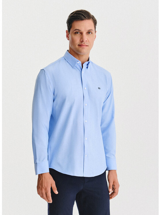 Pako Lorente Pako Lorente Koszula P25WF-1X-029 Niebieski Regular Fit