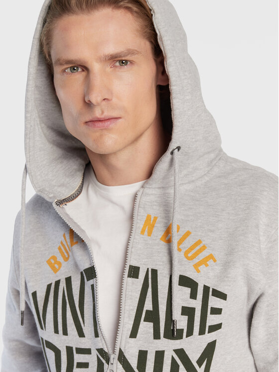 Blend Blend Μπλούζα 20714276 Γκρι Regular Fit