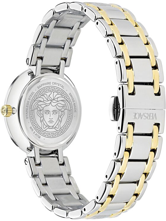 Versace Versace Zegarek VE0P00425 Srebrny