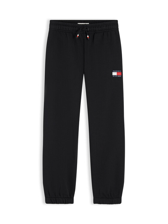 Tommy Hilfiger Tommy Hilfiger Spodnie dresowe KS0KS00715 M Czarny Regular Fit